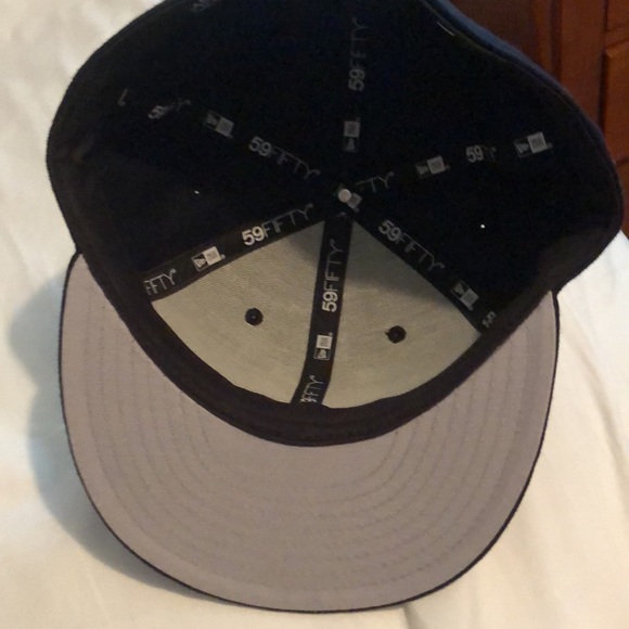 Navy Blue Atlanta braves 59fifty - Picture 2 of 3